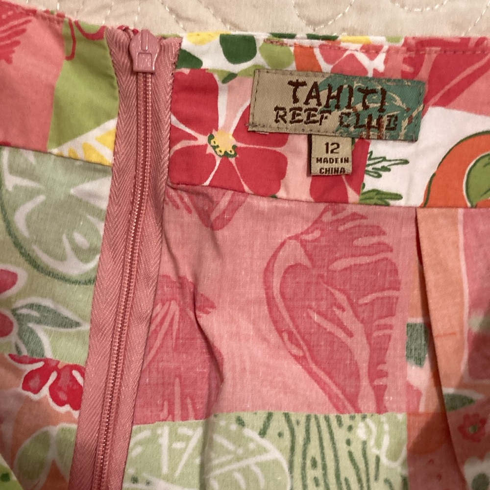 Tahiti Reef Club skort Women’s Size 12 EUC - Picture 9 of 13